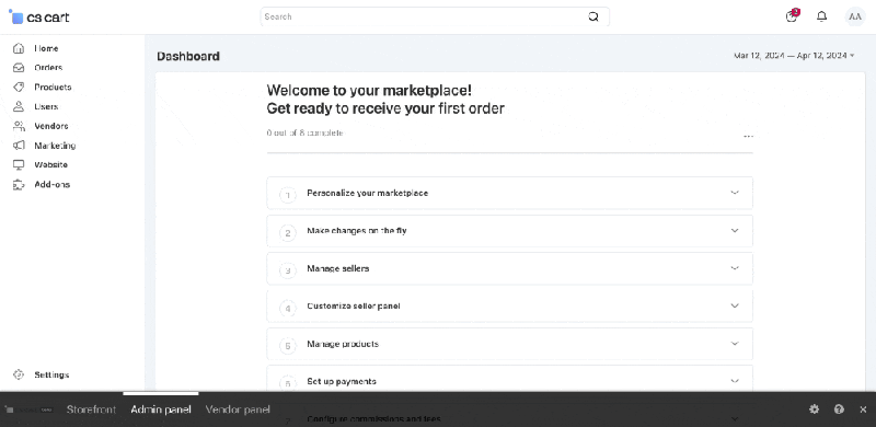 cs-cart marketplace platform
