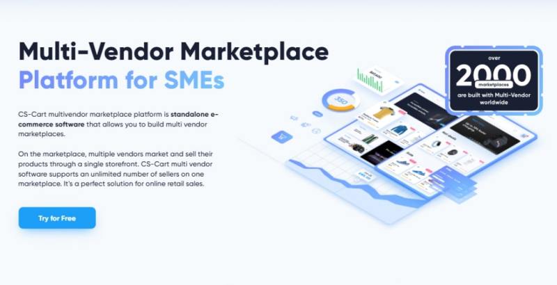 CS-Cart - Multi-Vendor Marketplace Platforms for SMEs
