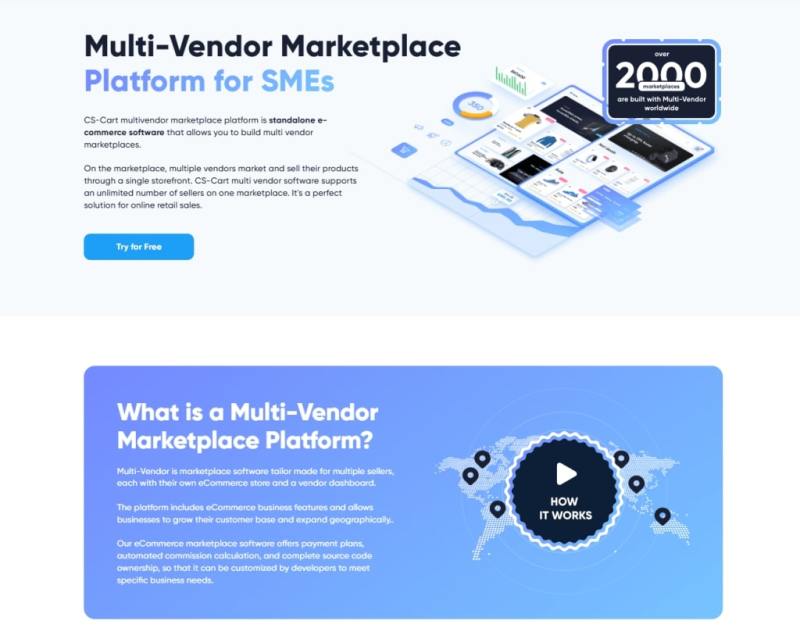 Multi-Vendor Marketplace Platform for SMEs