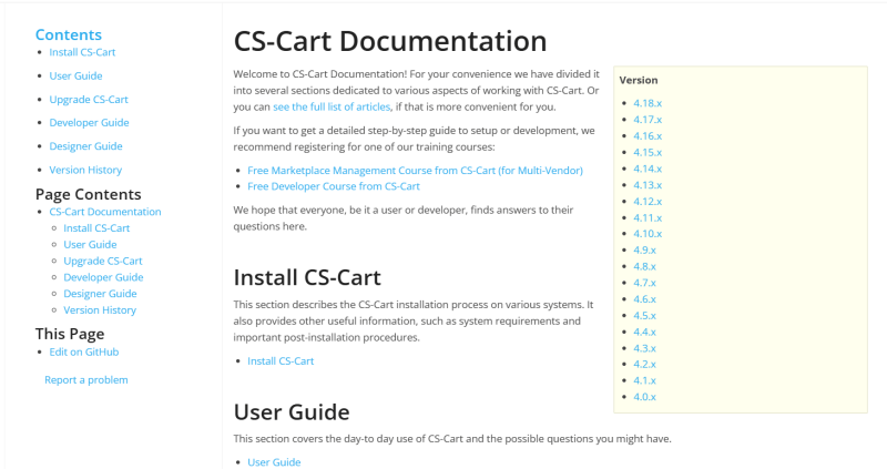 CS-Cart Guide