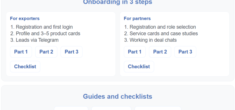 Onboarding guide
