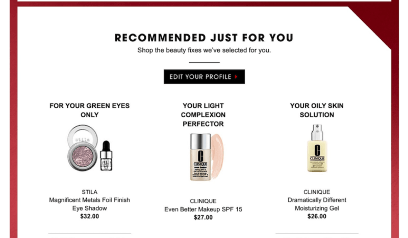 Personalized Product Recommendations