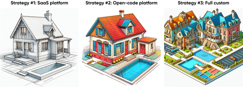 The three strategies to develop a marketplace