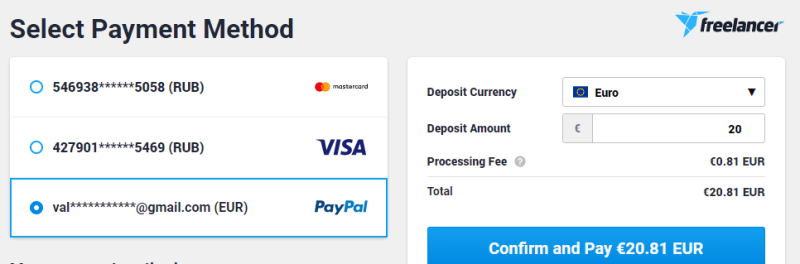 shopping cart payment